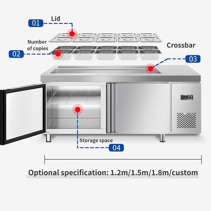 Comerial cold container