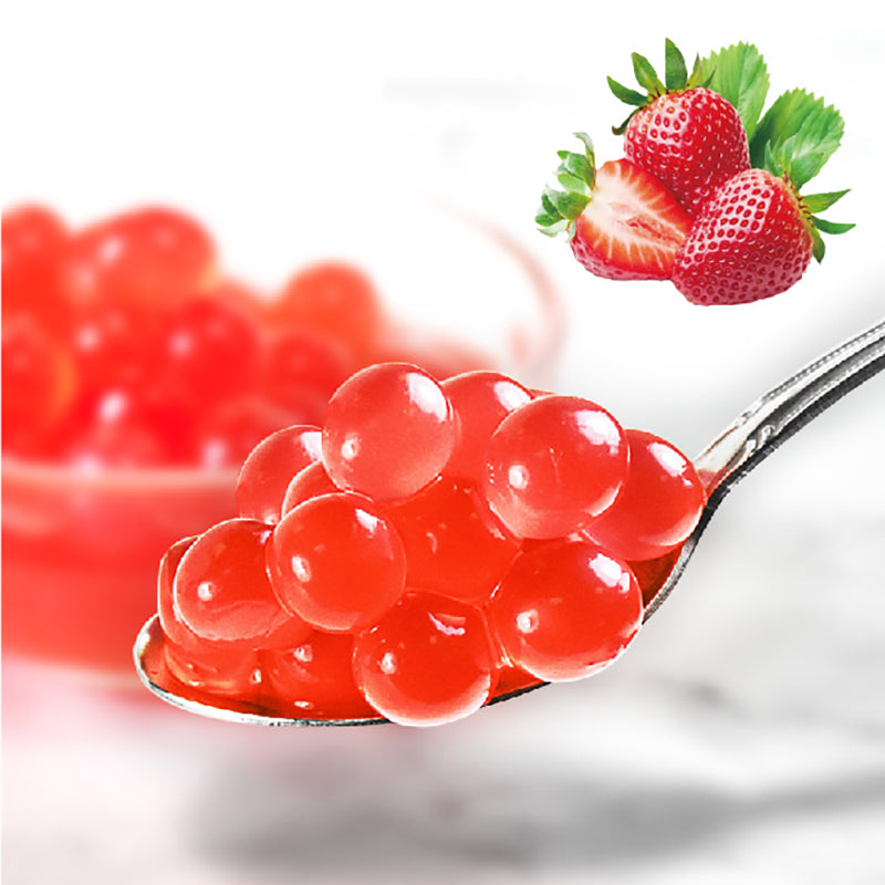 Strawberry Popping Boba 1.2kg / Box